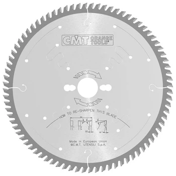 Пильний диск 250x30x3.2x80 - на форматно розкрійний верстат, хромований Xtreme CMT 274.080.10M
