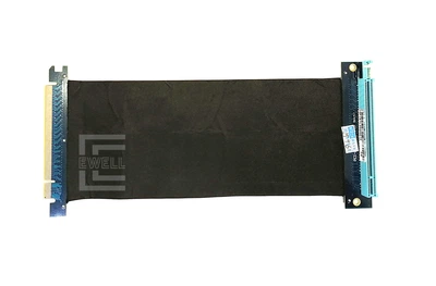 Райзер Ewell Riser Card PCI-E 16X ver. 3.0 с защелкой, шлейф 25 см, 90 градусов (EW315)