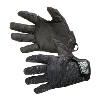 Тактические перчатки 5.11 Tactical Competition Shooting Glove 59372-019 M Black (2000980477333)