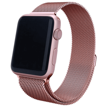 Ремешок Миланская петля GoVern (Milanese Loop) для Apple Watch 38mm/40mm/41mm Pink
