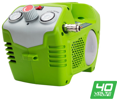 Компрессор воздушный аккумуляторный Greenworks G40AC 2 л (4100802)