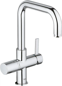 Смеситель кухонный с подключением к фильтру GROHE Blue Pure 31303000