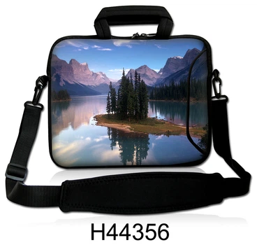 Сумка-чехол для планшета или нетбука 10.2" HQ-Tech H44356 "Пейзаж северный" картинка с фотографическим качеством