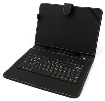 Обложка-чехол для планшета 10.2" с USB клавиатурой HQ-Tech LH-SKB1003U microUSB