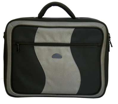 Сумка для ноутбука 15.6" HQ-Tech (EE-15116H) Black&Gray, нейлон 1680D, жесткий каркас