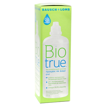 Розчин для контактних лінз Bausch & Lomb Biotrue 360 ml (LP-BLBT)