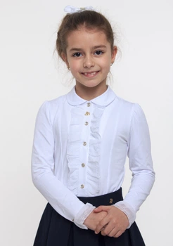 Блуза Smil 164 Белый 114514