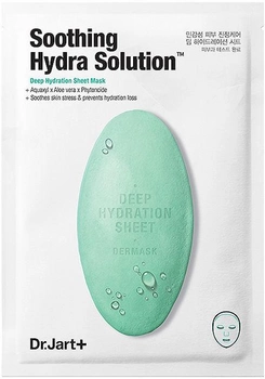 Успокаивающая маска для лица Dr. Jart+ Dermask Water Jet Soothing Hydra Solution 30 г (8809642712232)