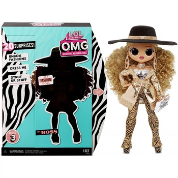 Ігровий набір з лялькою LOL OMG Da Boss серія 3 (MGA Entertainment, США) ЛОЛ ОМГ Леді Бос з аксесуарами (567219)