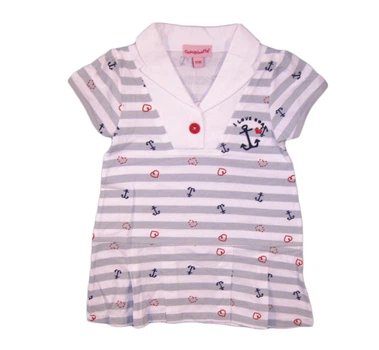 Платье для девочки Hawk Kids BL11001 86 см Серый