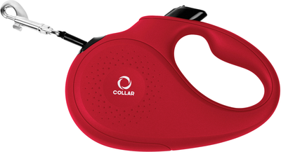 Повідець-рулетка Collar M для собак до 25 кг, 5 м Червоний (81253)