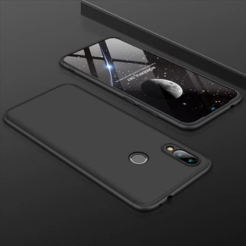 Чехол GKK 360 для Xiaomi Redmi Note 7 / Note 7 Pro бампер оригинальный Black