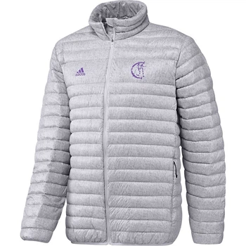 Пуховик легкий Real Madrid Light Down Padded Jacket in White and Royal Purple Сірий Розмір XS (AY2811)