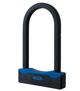 Замок VIRO MOTO SEZIONE BLACK 2KEY 180 мм