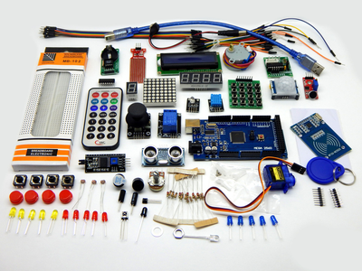 Набор ArduinoKit обучающий стартовый на микроконтроллере Mega 2560 совместим с Arduino