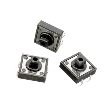 Кнопка тактова ArduinoKit квадратна 12х12х7.3 (1 шт.)