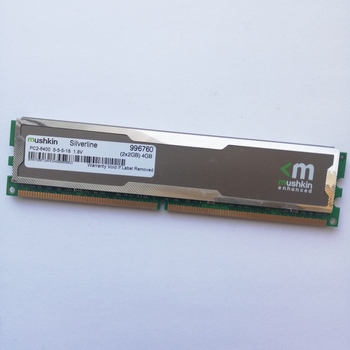 Игровая оперативная память Mushkin DDR2 2Gb 800MHz PC2 6400U CL5 (996760) Б/У