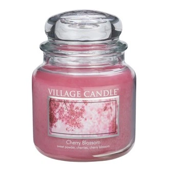 Свеча Village Candle Цветение сакуры 455г (время горения до 105ч)