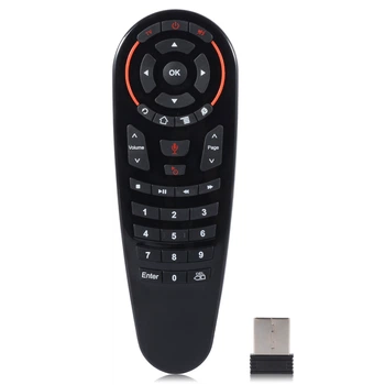 Пульт/мышь гироскопическая (Airmouse) G30S с микрофоном, обучаемые кнопки, IR/2.4G, Box