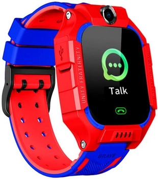 Детские телефон-часы с GPS трекером GOGPS ME K24 Red (K24RD)