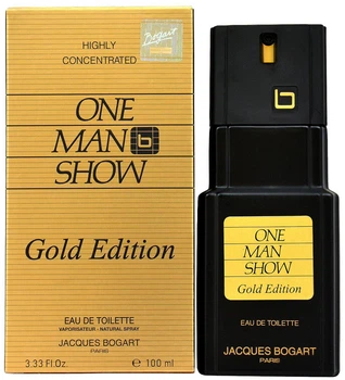 Туалетная вода для мужчин Jacques Bogart One Man Show Gold Edition 100 мл (3355991003408)