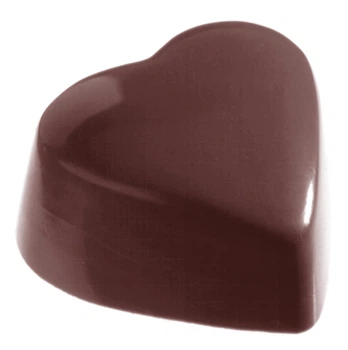 Форма для шоколаду Серце 31x35x18 мм Chocolate World 1214 CW