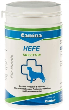 Комплекс для собак з ензимами, аміно кислотами, вітамінами Canina Hefe 250 г 310 таблеток (4027565130009)