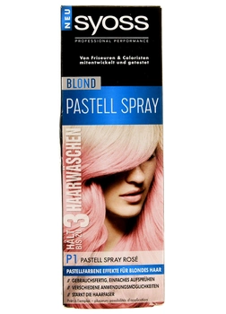 Пастельная краска для волос Syoss Розовый ED1-370184
