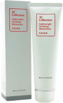 Крем Cosrx AC Collection Lightweight Soothing Moisturizer Увлажняющий для проблемной кожи 80 мл (8809598450912/8809598453586)