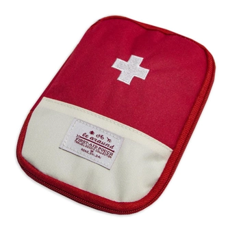 Кишенькова міська аптечка-органайзер для ліків (13х18 см) Червона, дорожня (1007693-Red-1)
