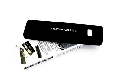 Складні окуляри для читання +2,00 з овальною оправою Foster Grant Чорний US1-100148