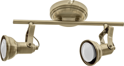 Светильник спотовый Brille HTL-196/2 GU10 AB (26-759)