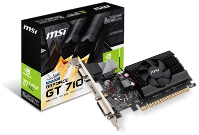 Видеокарта GF GT 710 2GB GDDR3 LP MSI (GT 710 2GD3 LP)