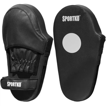 Лапы для кикбоксинга и единоборств SPORTKO черные