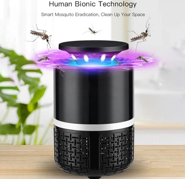 Светодиодная противомоскитная лампа от насекомых Zapp Light Mosqito Killer 5Вт