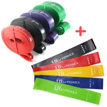 Резинки для фитнеса U-POWEX + Петли U-POWEX