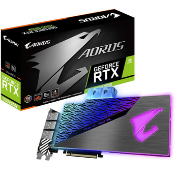 Видеокарта GIGABYTE GeForce RTX2080 SUPER 8192Mb AORUS WATER BLOCK (GV-N208SAORUS WB-8GC)