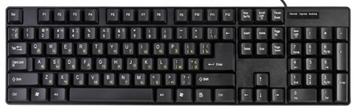 Клавіатура HQ-Tech KB-103 Black, USB