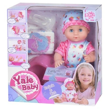 Кукла-пупс Yale Baby функциональная с горшком и аксессуарами (вид 2) (YL 1860 J)