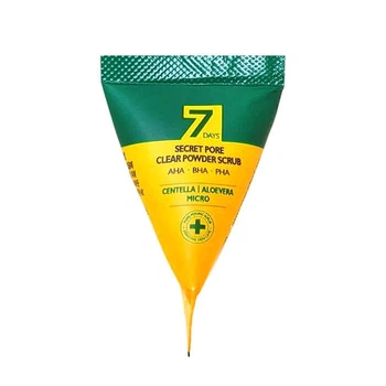 Скраб із кислотами для обличчя May Island Secret Pore Clear Powder Scrub 1 шт (8809515400921)