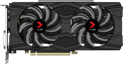 PNY PCI-Ex GeForce RTX 2070 XLR8 Gaming Overclocked Edition 8GB GDDR6 (256bit) (1410/14000) (HDMI, DVI, 2 x DisplayPort, USB Type-C) (VCG20708DFPPB-O)