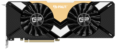 Palit PCI-Ex GeForce RTX 2080 Ti GamingPro OC 11GB GDDR6 (352bit) (1650/14000) (1 x HDMI, 3 x DisplayPort, 1 x USB Type-C) (NE6208TS20LC-150A)
