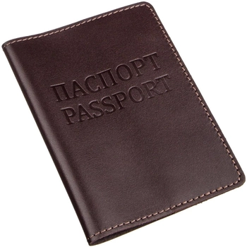 Обложка на паспорт Shvigel 13976 Коричневая