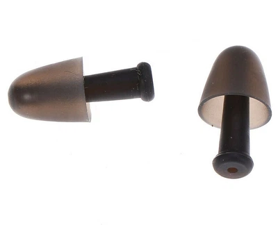 Беруши с клипсой для плавания, купания, бассейна Silenta Razor Black (12226)