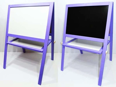 Мольберт детский двухсторонний​​​​​​​&nbsp;магнитный "ИГРУША" Purple (8769)