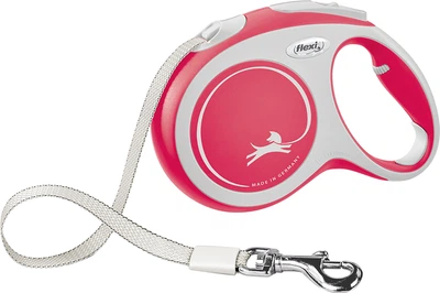 Smycz taśmowa Flexi New Comfort L 5 m Czerwona (600.7829)