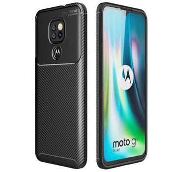 Защитный чехол Deexe Fusion для Motorola Moto G9 Play / Moto E7 Plus - Black