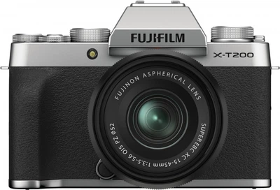 Фотоаппарат Fujifilm X-T200 + XC 15-45mm F3.5-5.6 Kit Silver