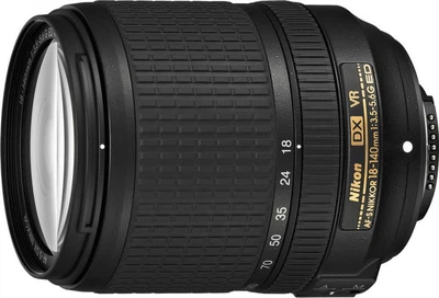 Nikon AF-S DX Nikkor 18-140mm f/3.5-5.6 G ED VR Black