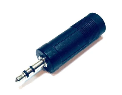 Переходник Avzhezh A0009 mini Jack 3.5 - Jack 6.3 пластик стерео